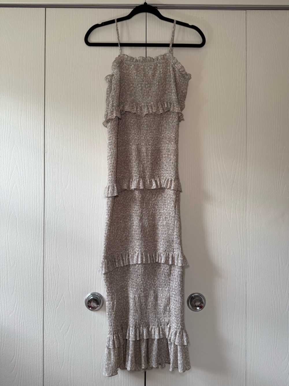 Mable Esme Smocking Detailed MIDI Dress Size Medium